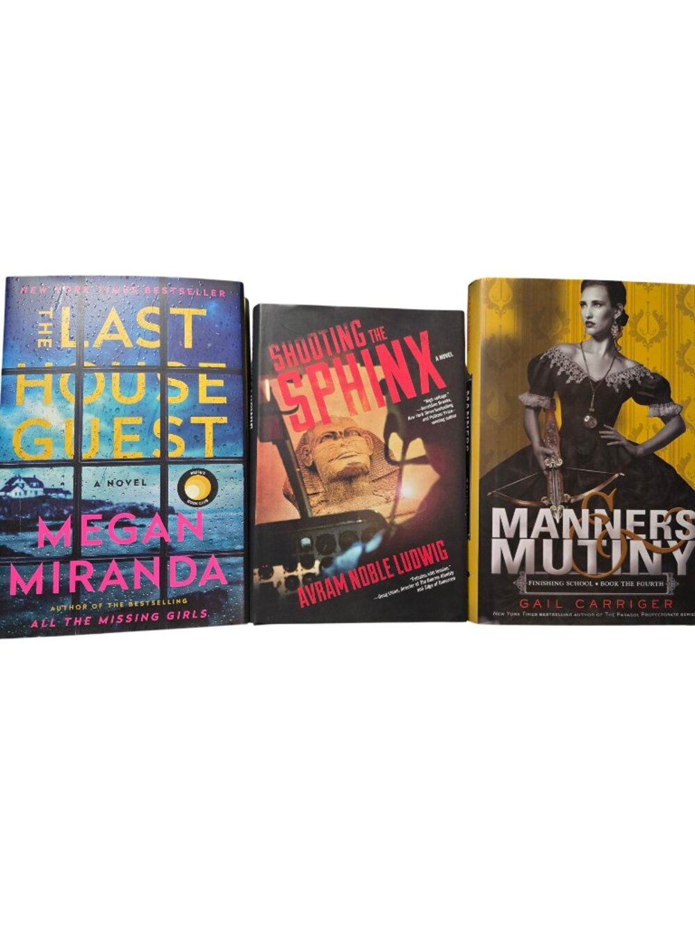Thriller & Fantasy Book Bundle: Megan Miranda, Gail Carriger, Avram Ludwig